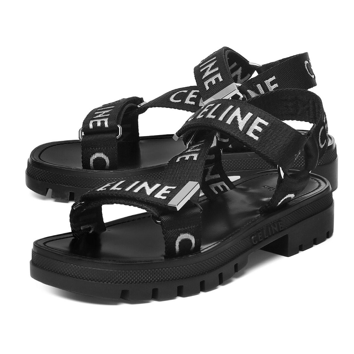 セリーヌ ストラップ付 サンダル