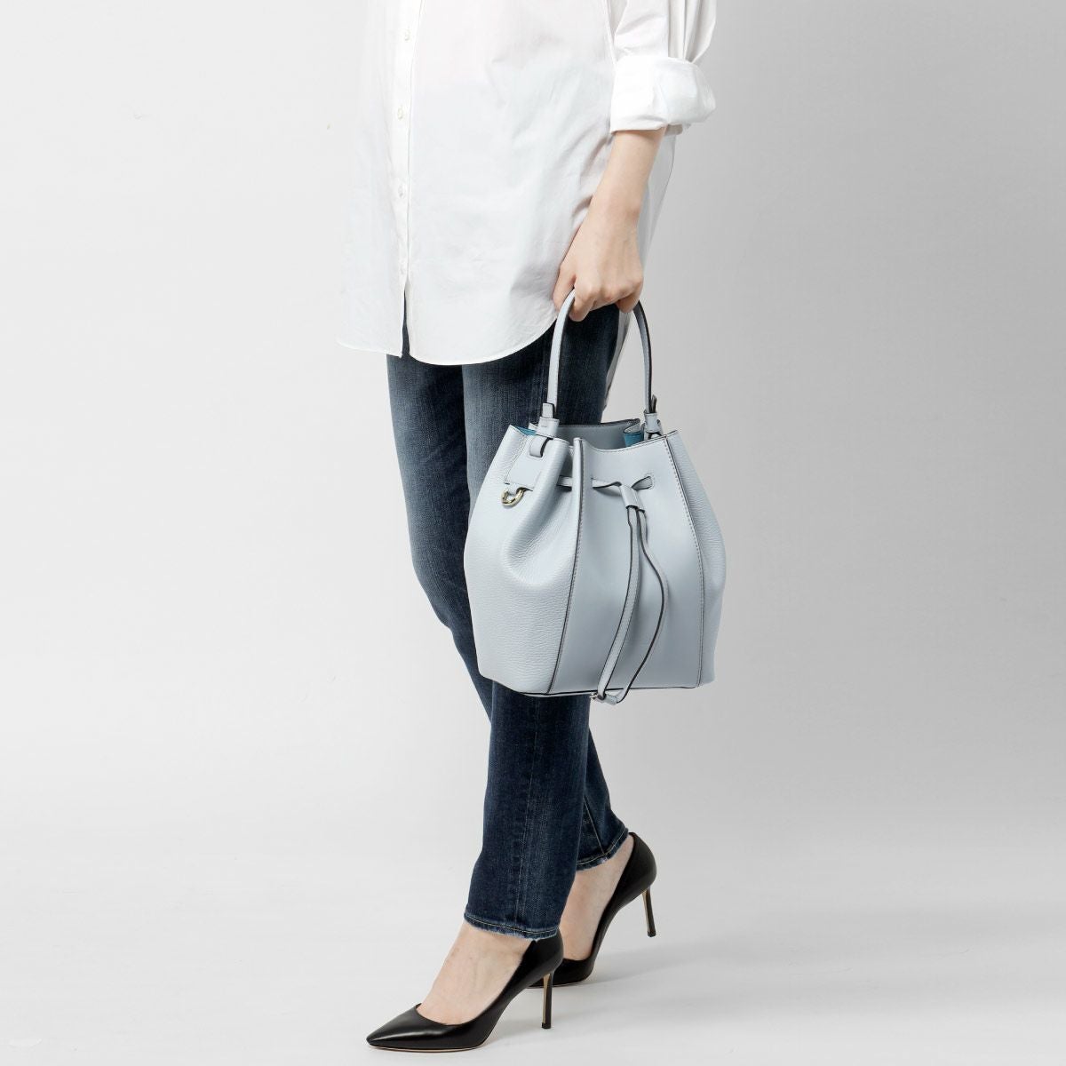 フルラ ショルダー付 バケットバッグ スモール