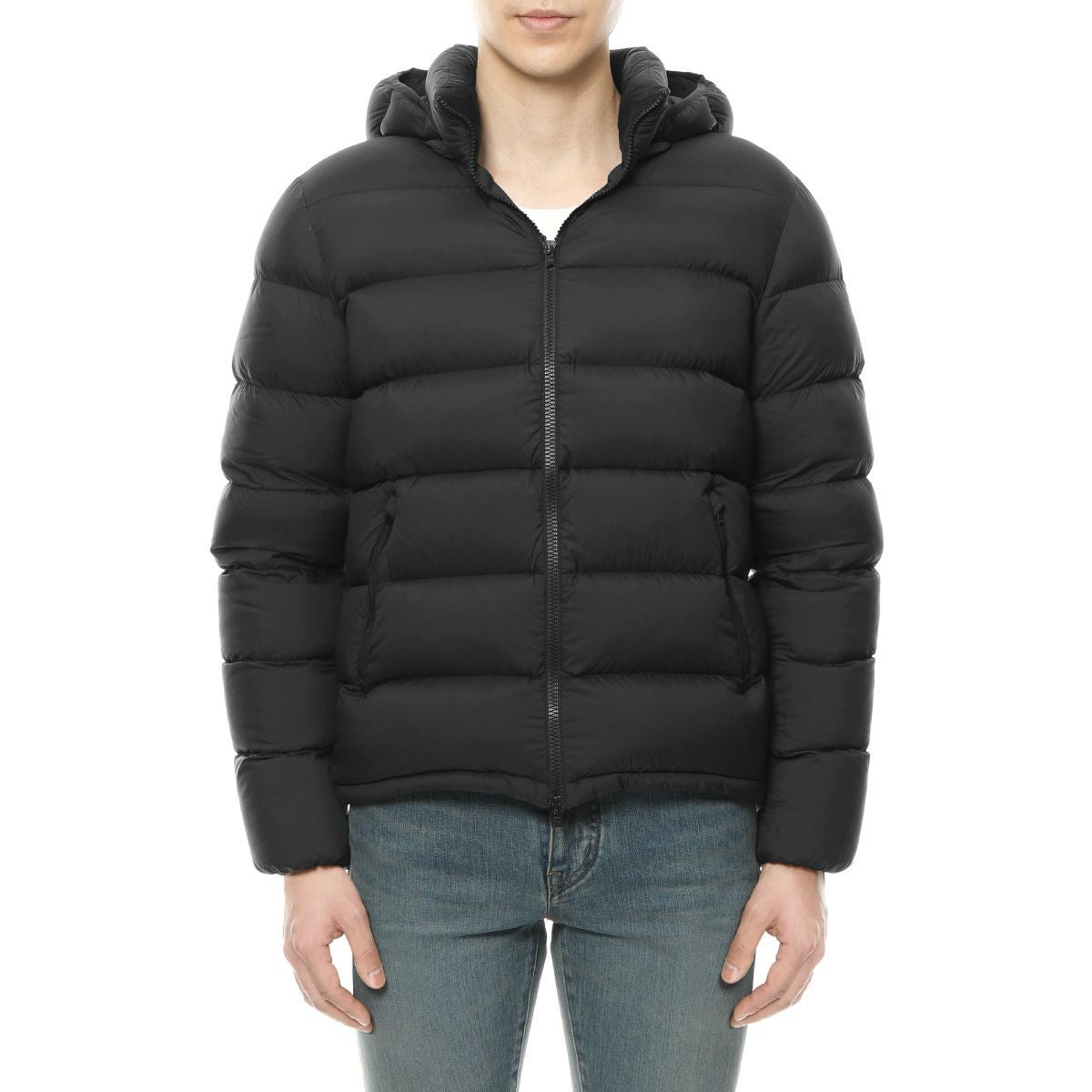 ヘルノ フード付 ダウン ジャケット