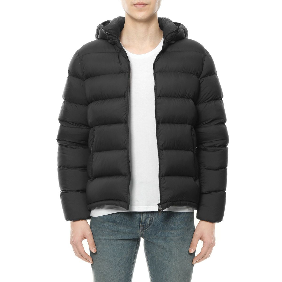 ヘルノ フード付 ダウン ジャケット