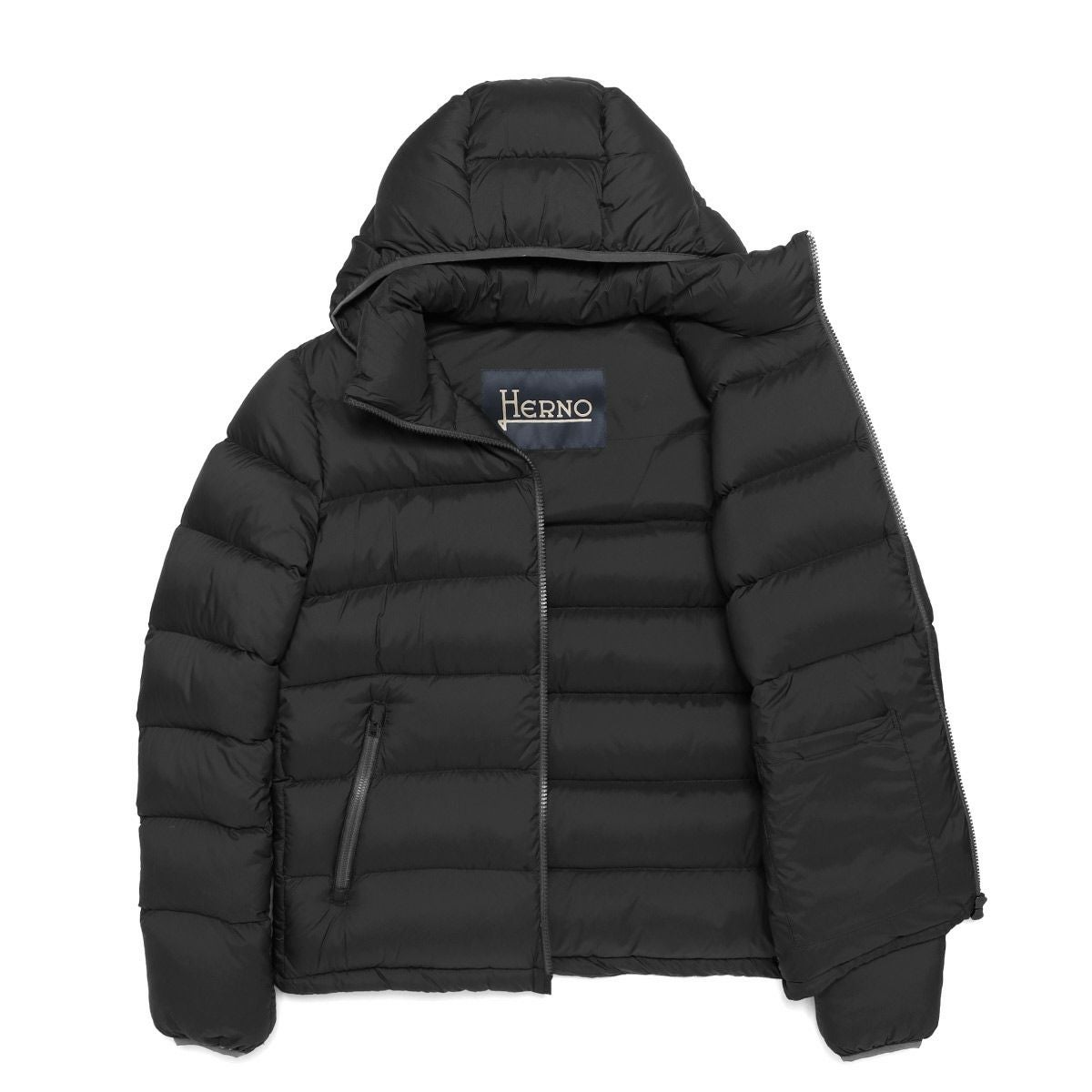 ヘルノ フード付 ダウン ジャケット