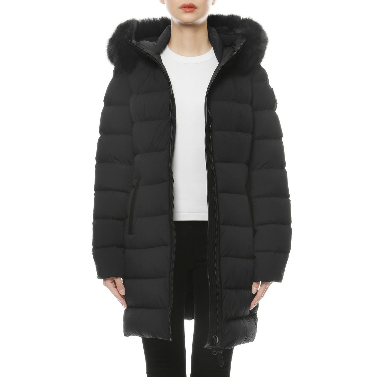 MACKAGE(マッカージュ) CALLA ダウンコート XSサイズ ブラック Mackage マッカージュ MACKAGE CALLA-BX ダウンコート ダウン