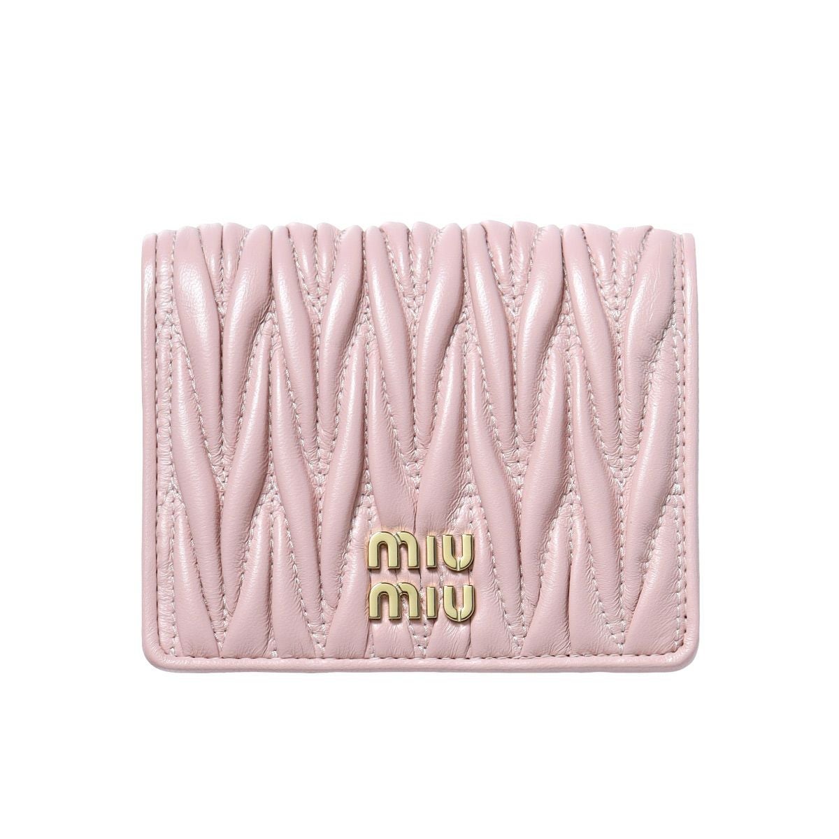 ミュウ ミュウ 二つ折り財布