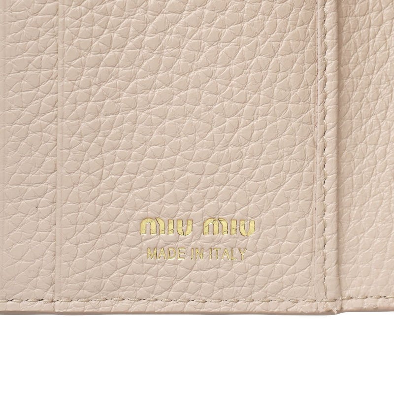 ミュウ ミュウ 三つ折り財布