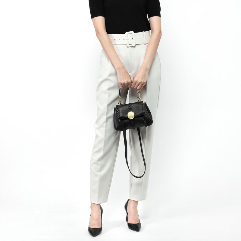 クロエ ショルダー付 ハンドバッグ ミニ レディース