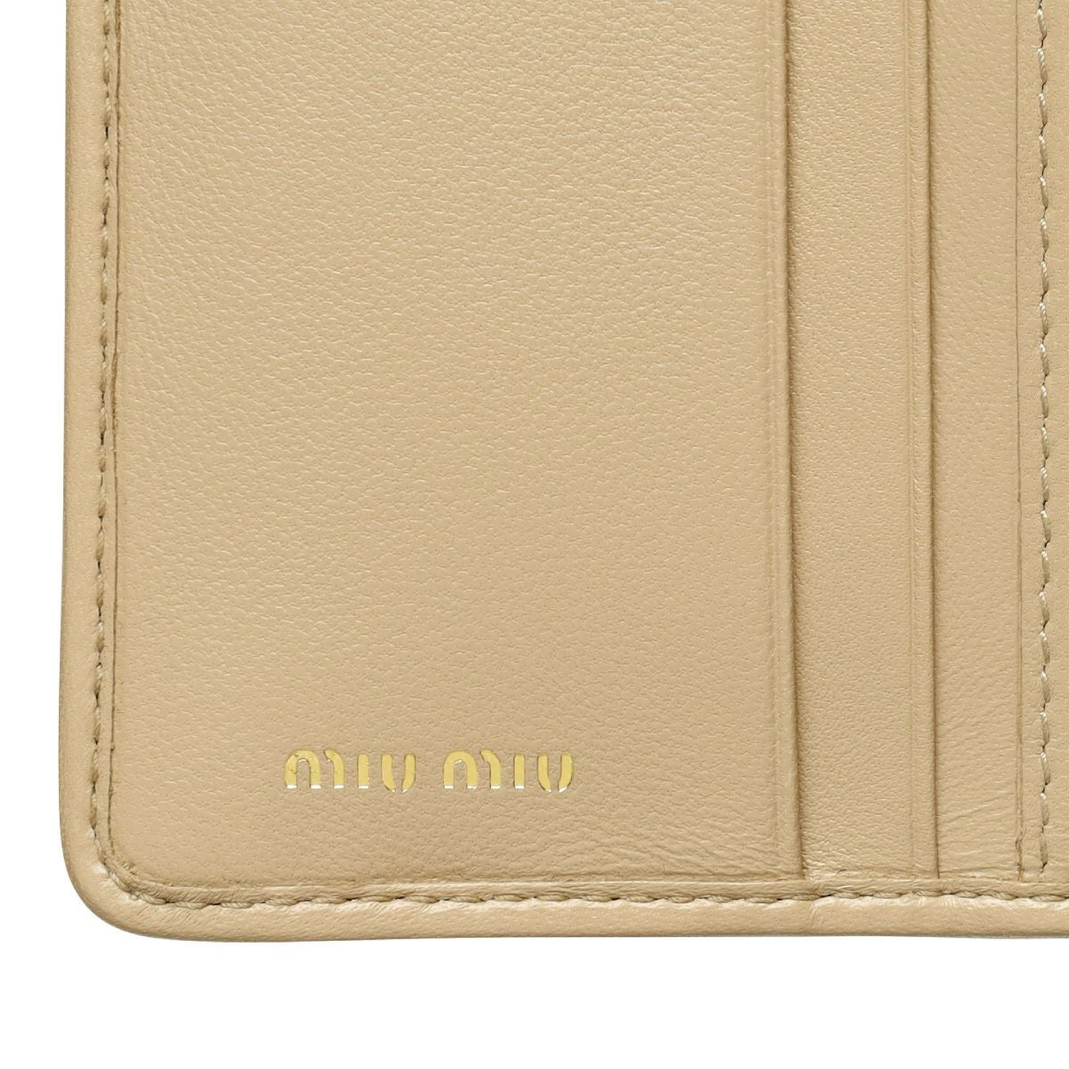 MIU MIU 財布 5ML002 2FPP F0036｜インポートショップDOUBLE（ドゥーブル）