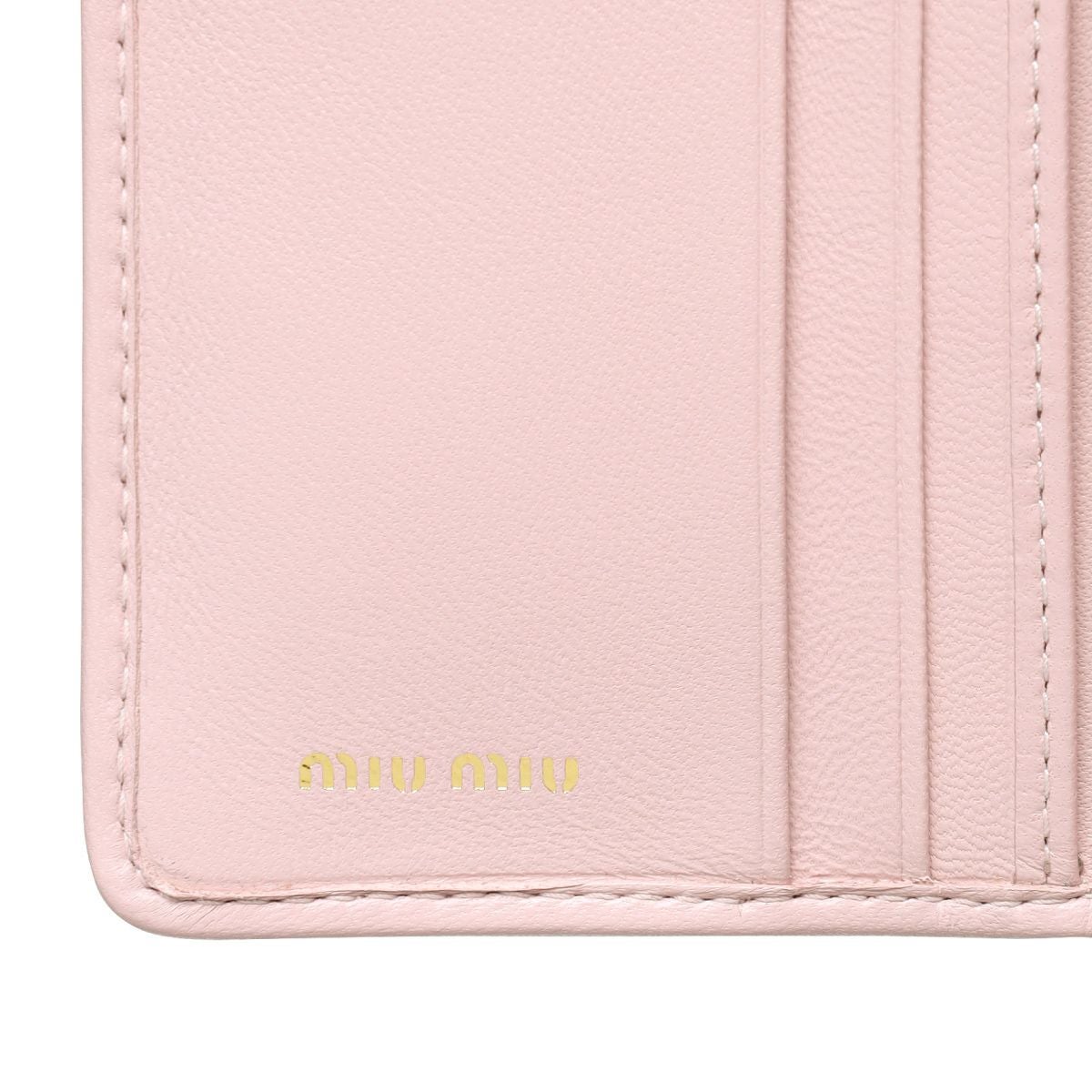 ミュウ ミュウ 二つ折り財布 レディース