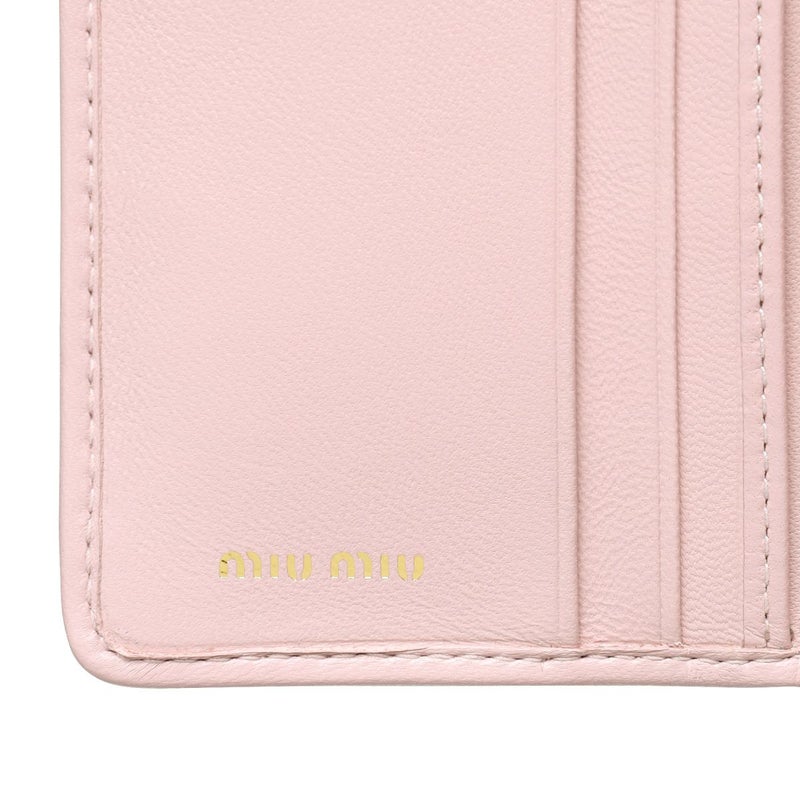 ミュウ ミュウ 二つ折り財布 レディース