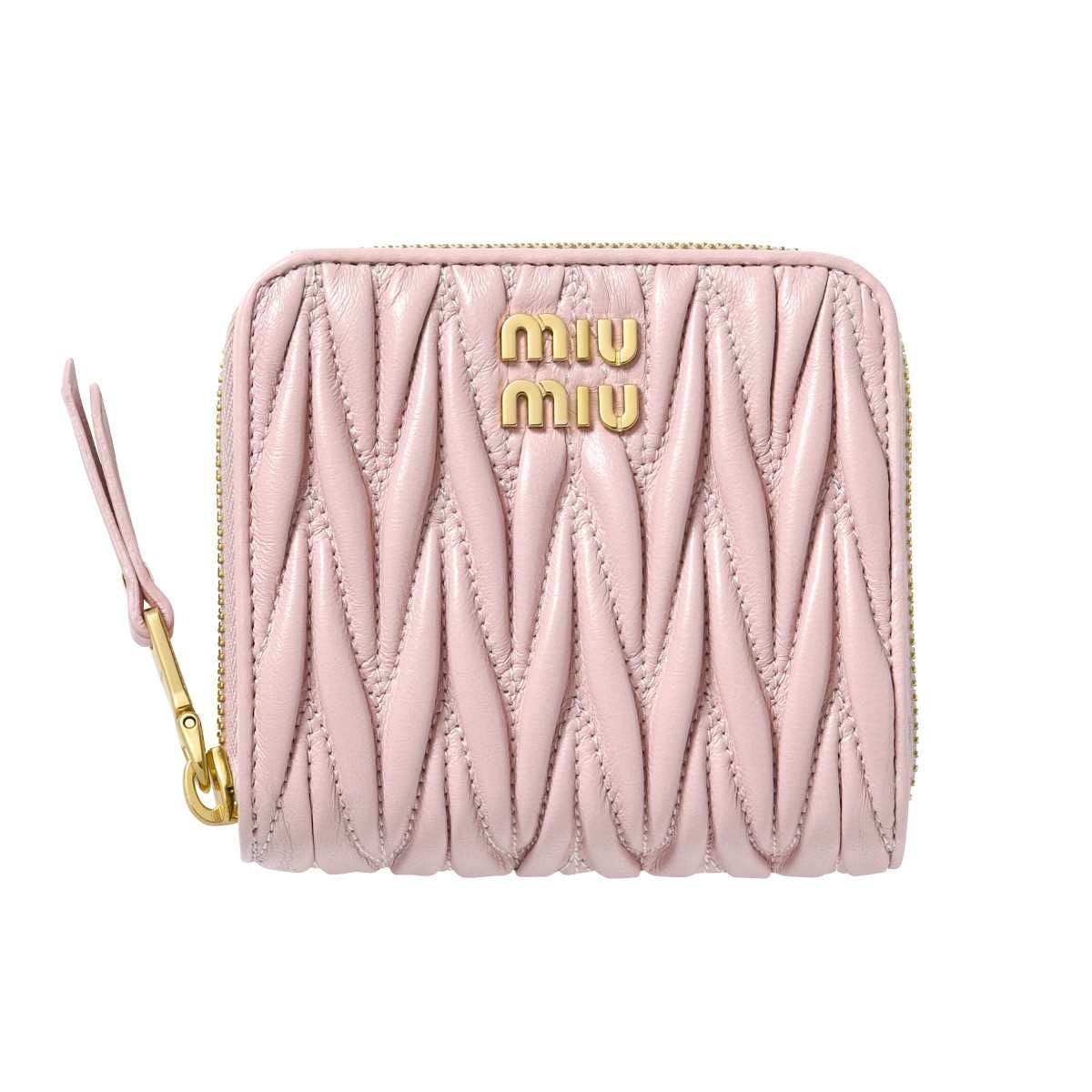 ミュウ ミュウ 二つ折り財布 レディース