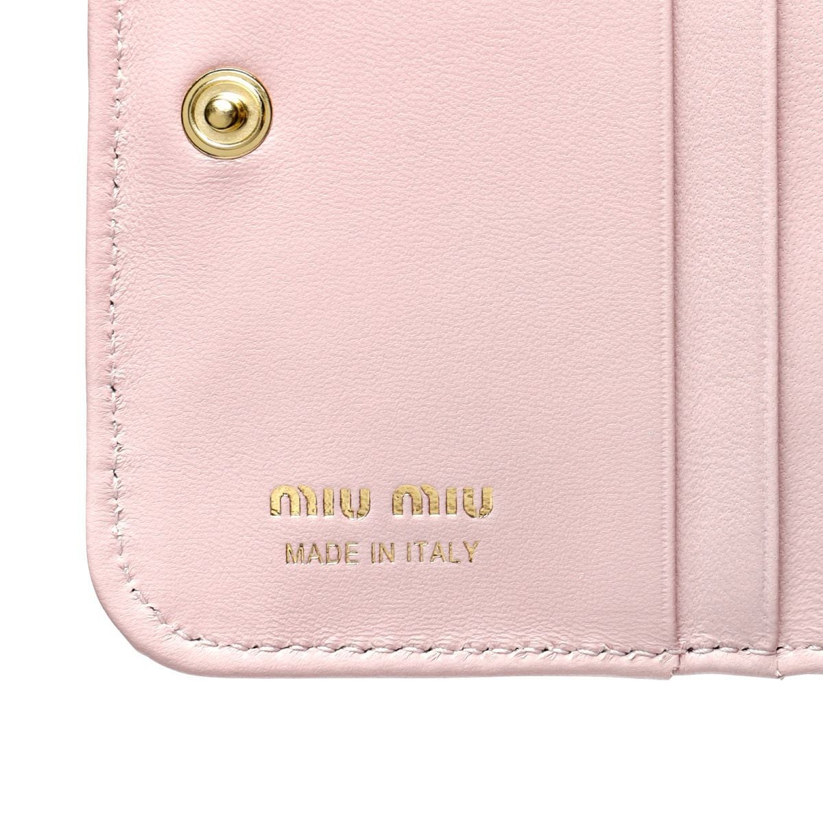 MIU MIU 財布 5ML522 2FPP F0E18｜インポートショップDOUBLE（ドゥーブル）