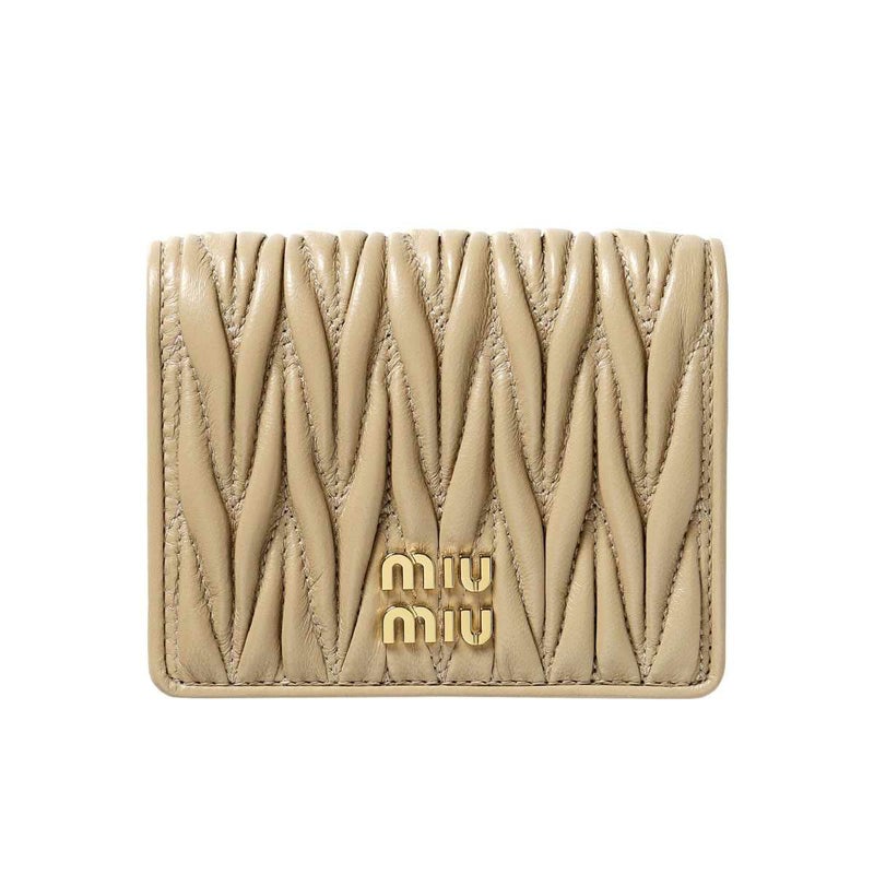 ミュウ ミュウ 二つ折り財布 レディース