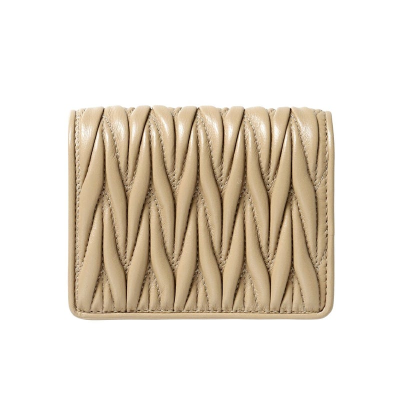 ミュウ ミュウ 二つ折り財布 レディース