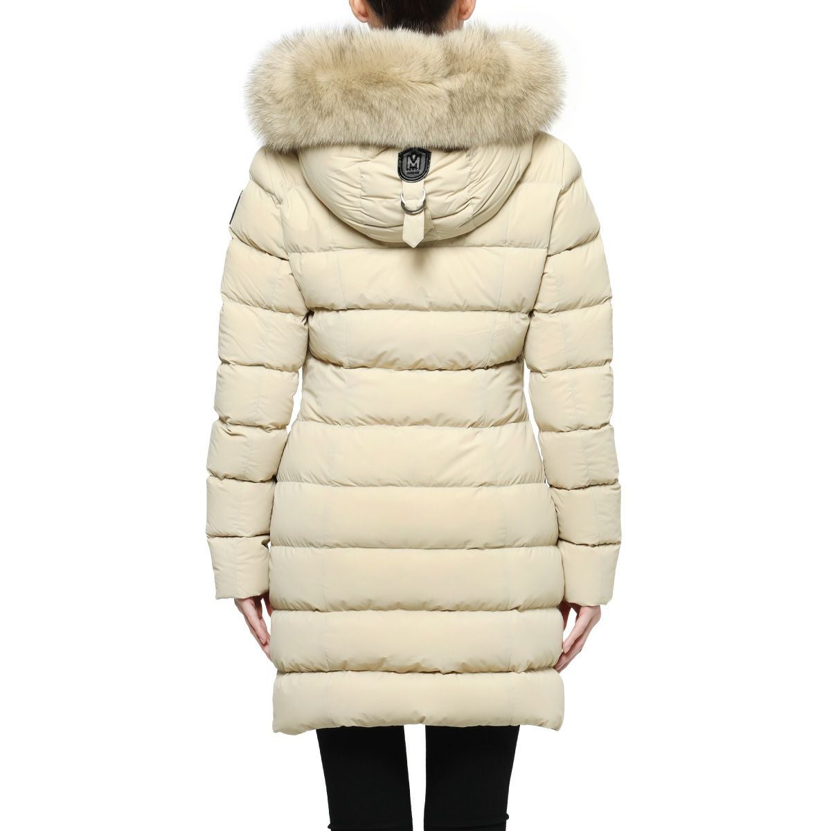 マッカージュ ファー＆フード付 ダウンコート レディース