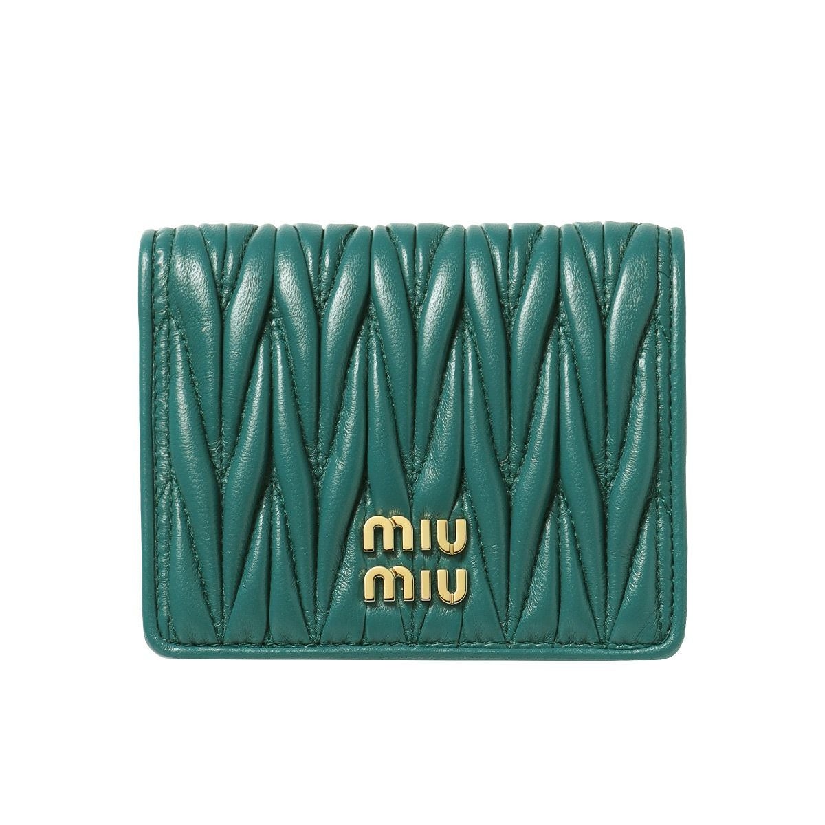 MIU MIU 財布 5MV204 2FPP F0K41｜インポートショップDOUBLE（ドゥーブル）