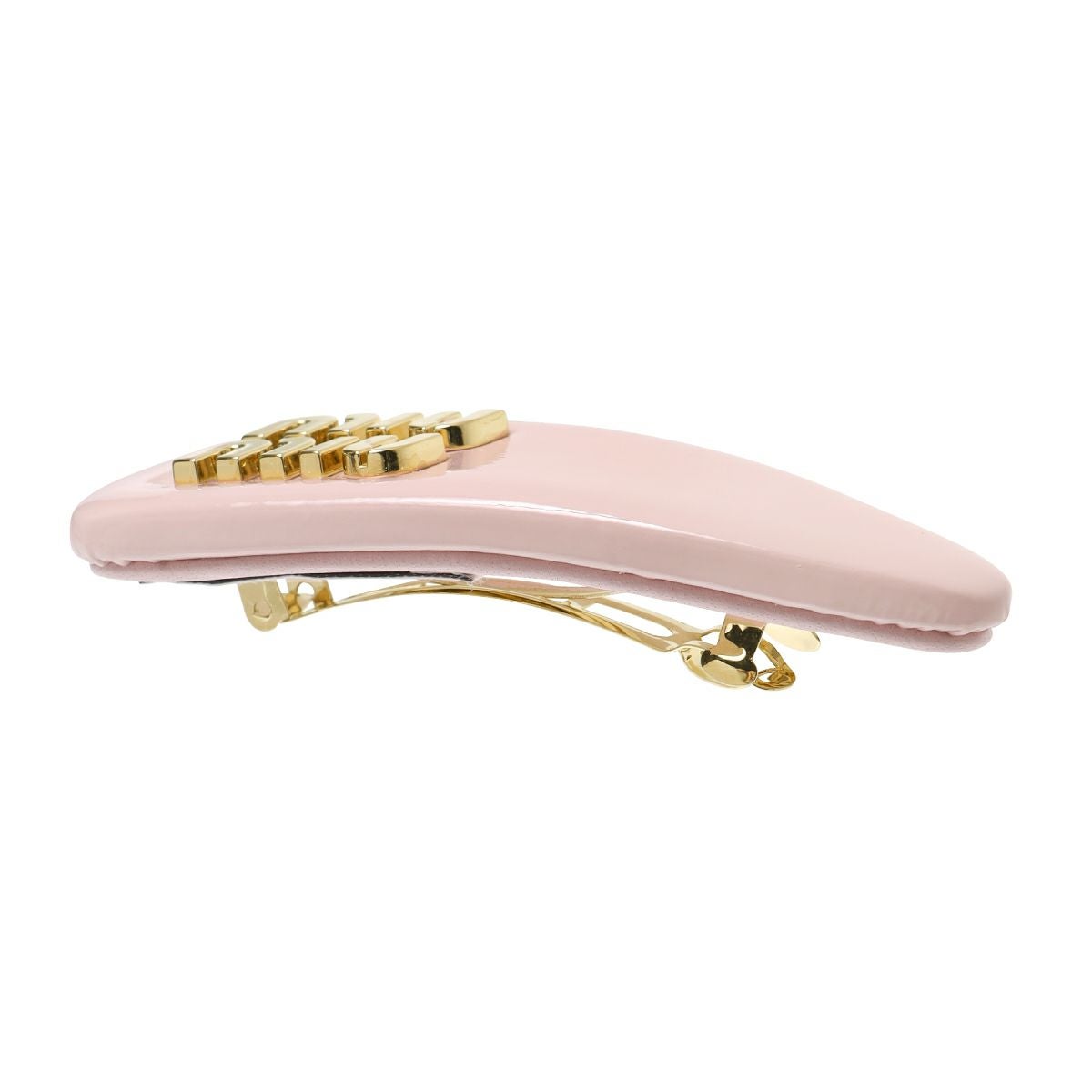 【MIUMIU】ビーズ付きミュウパールリジッドヘアクリップ MIU MIU ヘアクリップ 5IF092 069 F0E18｜インポートショップDOUBLE