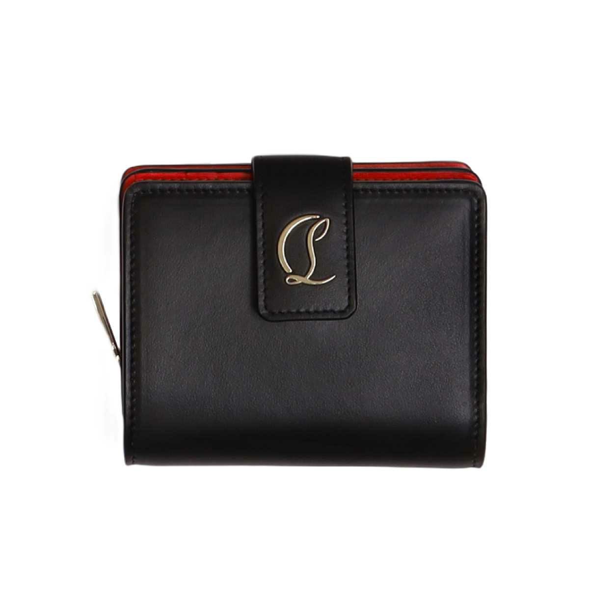 未使用 クリスチャンルブタン LOUBI54 レオパード ウォレットバッグ 財布 Christian Louboutin（クリスチャンルブタン） 三つ折り財布 Loubi54