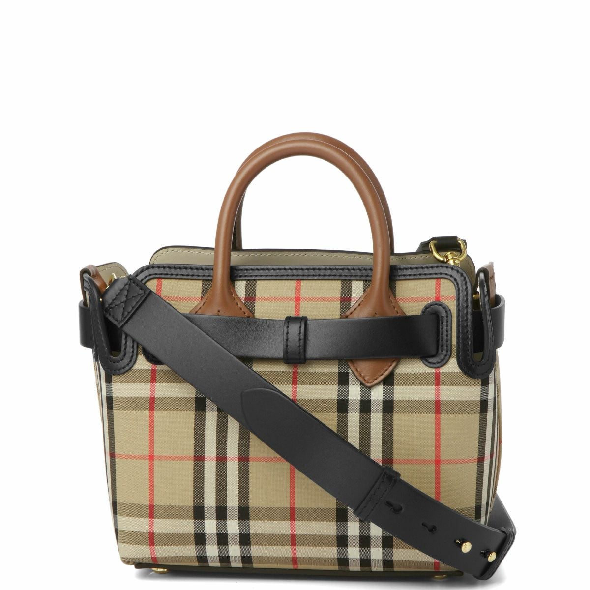 バーバリー ショルダー付 トートバッグ ミニ レディース