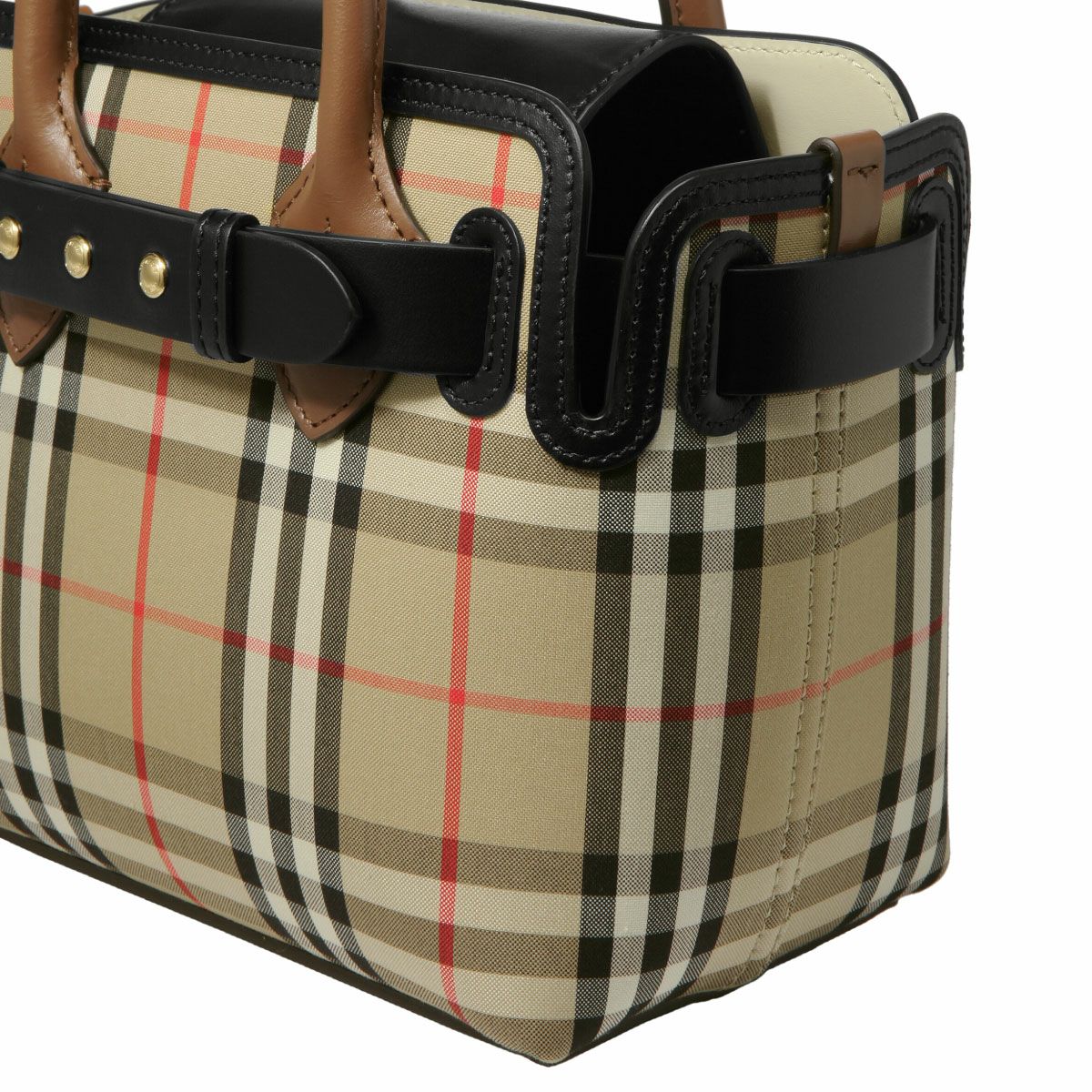 バーバリー ショルダー付 トートバッグ ミニ レディース