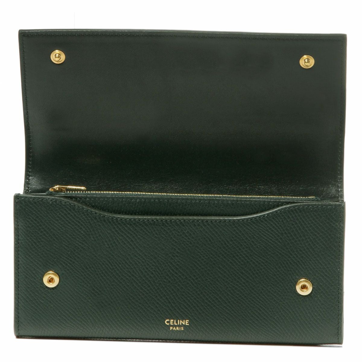 セリーヌ 二つ折り長財布 ラージ レディース