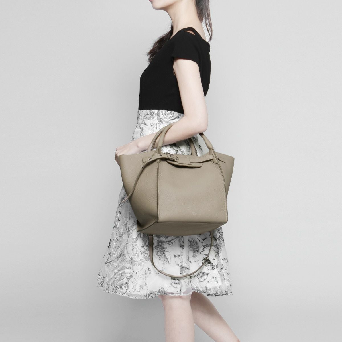 セリーヌ ショルダー付 ハンドバッグ スモール レディース