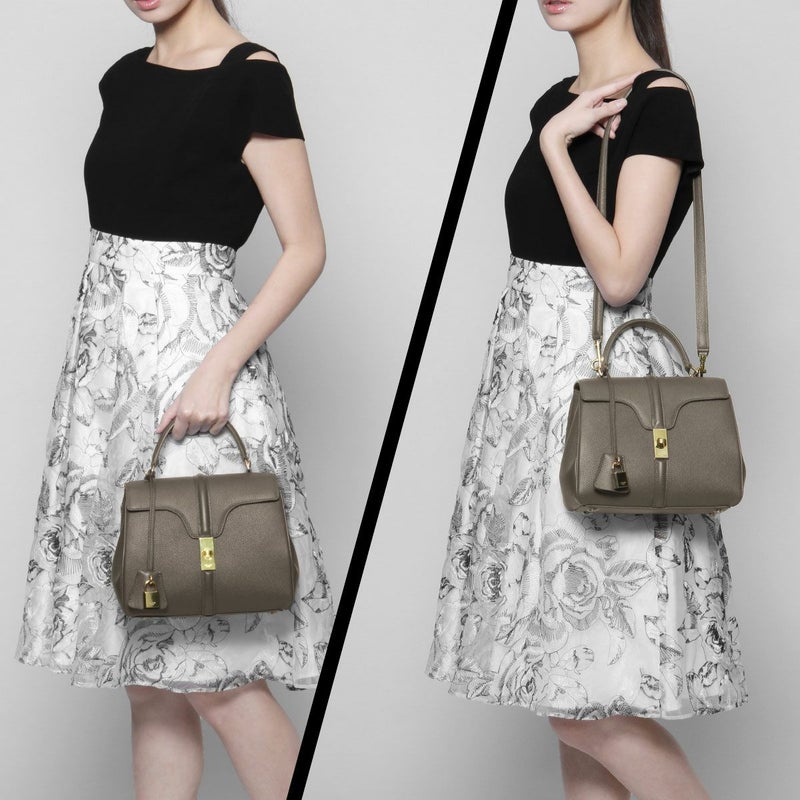 セリーヌ ショルダー付 ハンドバッグ スモール レディース