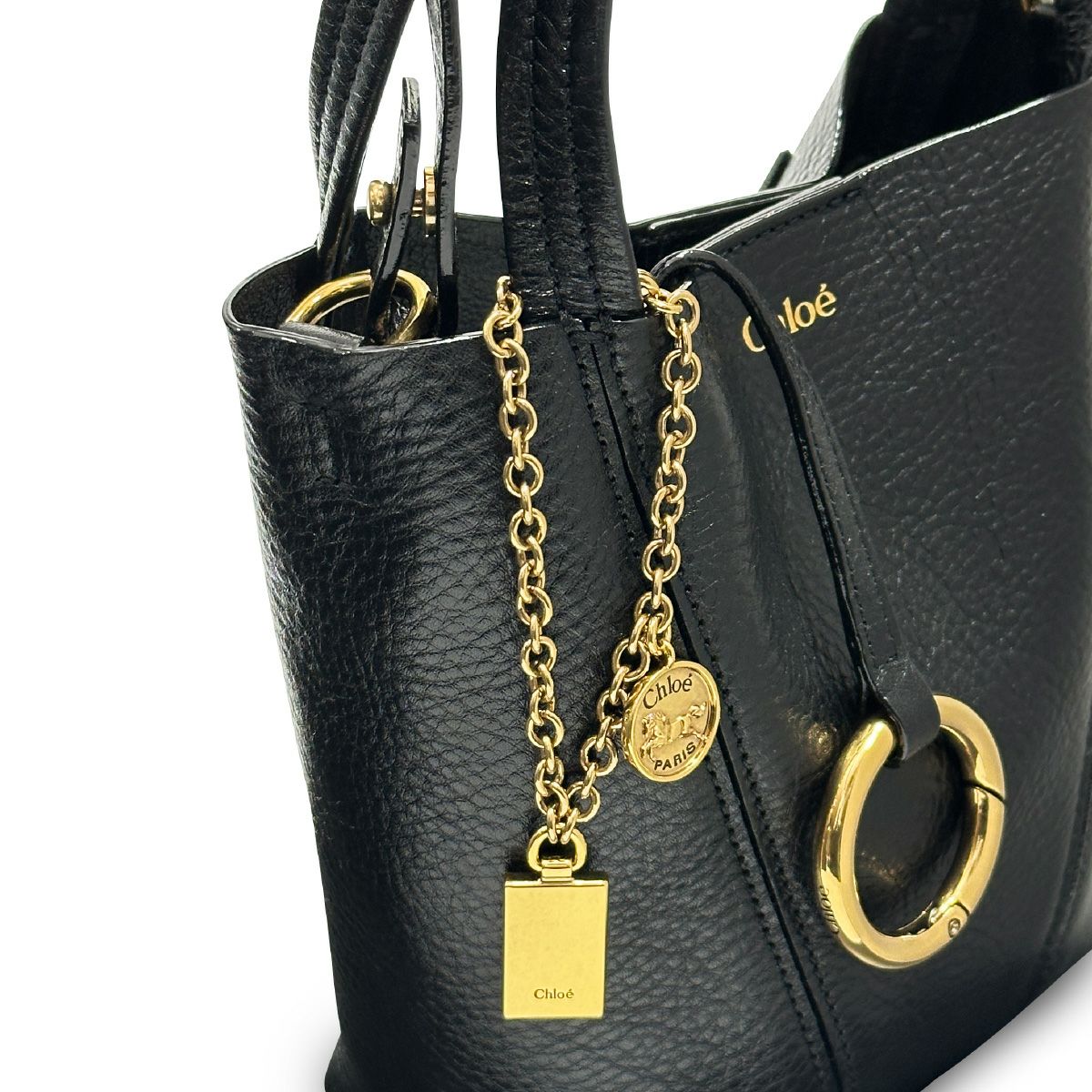 クロエ ショルダー付 トートバッグ スモール レディース