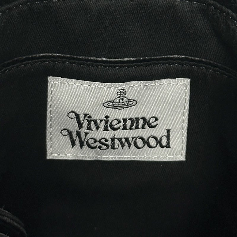 ヴィヴィアンウエストウッド ショルダー付 バケットバッグ スモール レディース