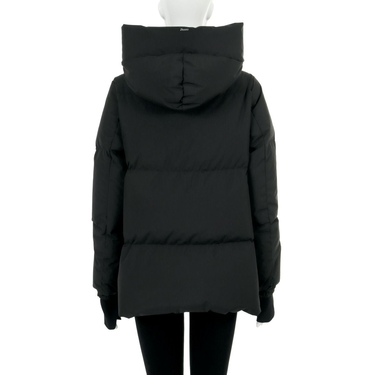 ヘルノ フード付 ダウンジャケット レディース