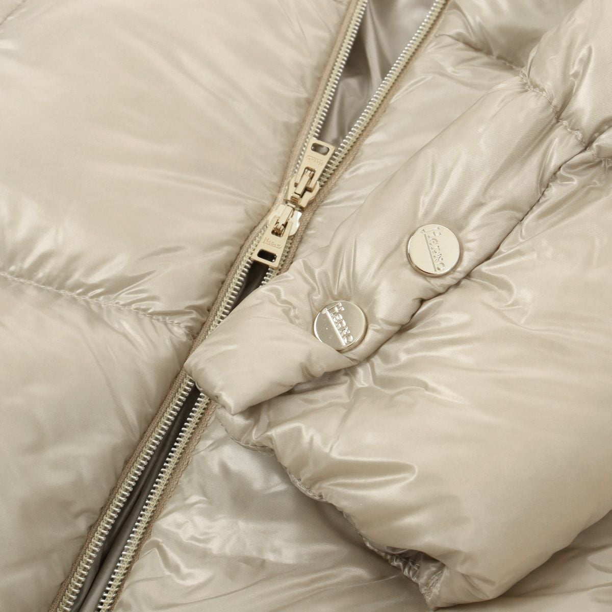 ヘルノ フード付 ダウンコート レディース