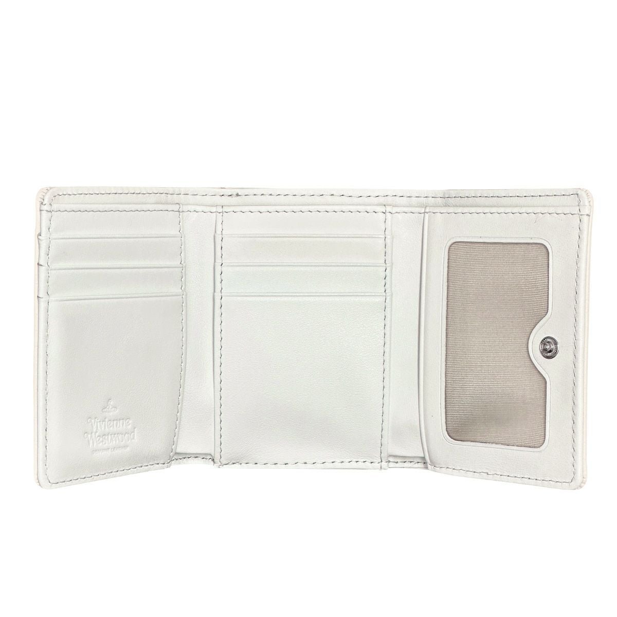 ヴィヴィアンウエストウッド SMALL FRAME WALLET がま口 三つ折り財布 クロコ レディース