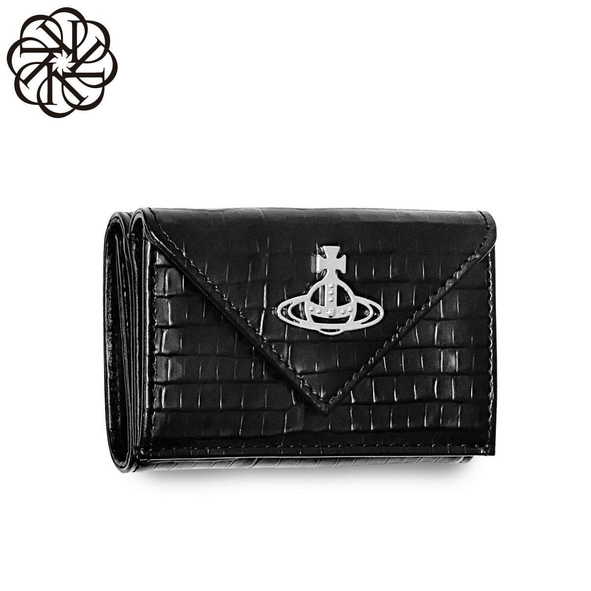 Vivienne westwod 財布 Executive Clasp 二つ折りウォレット - ブラック | Vivienne Westwood®