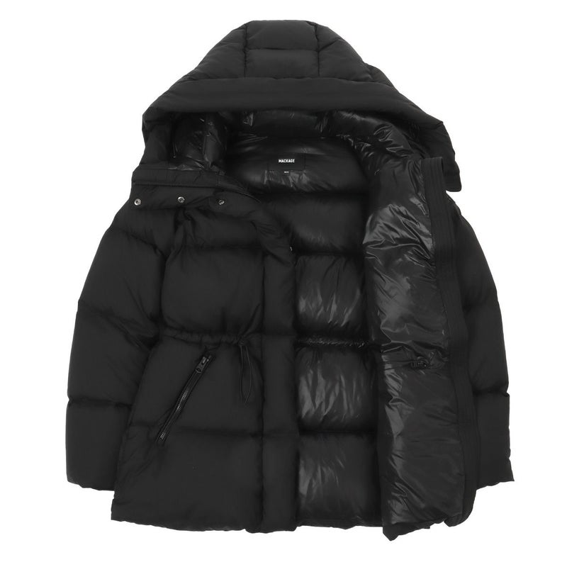 マッカージュ フード付 ダウンジャケット レディース