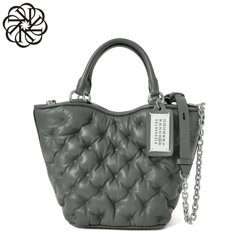 メゾンマルジェラ ライン11 ショルダー付 トートバッグ ミニ レディース