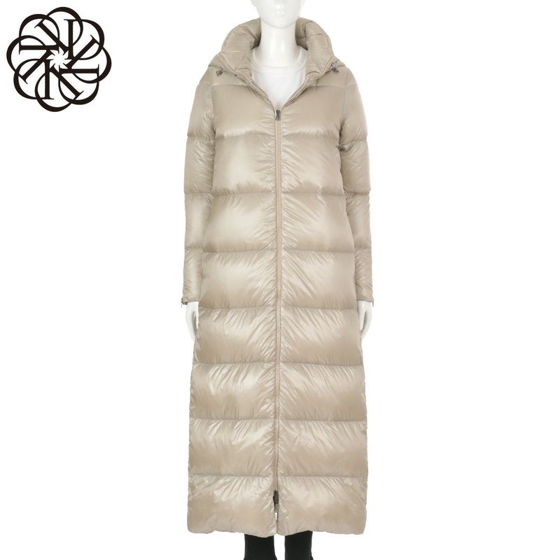 ヘルノ フード付 ダウンコート レディース