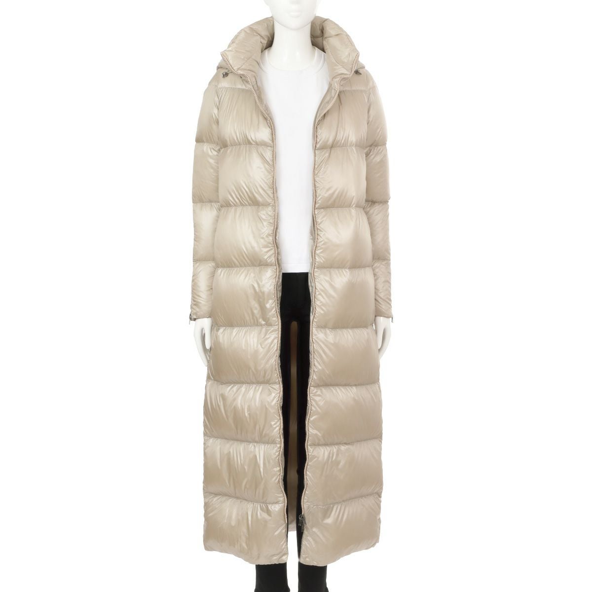 ヘルノ フード付 ダウンコート レディース