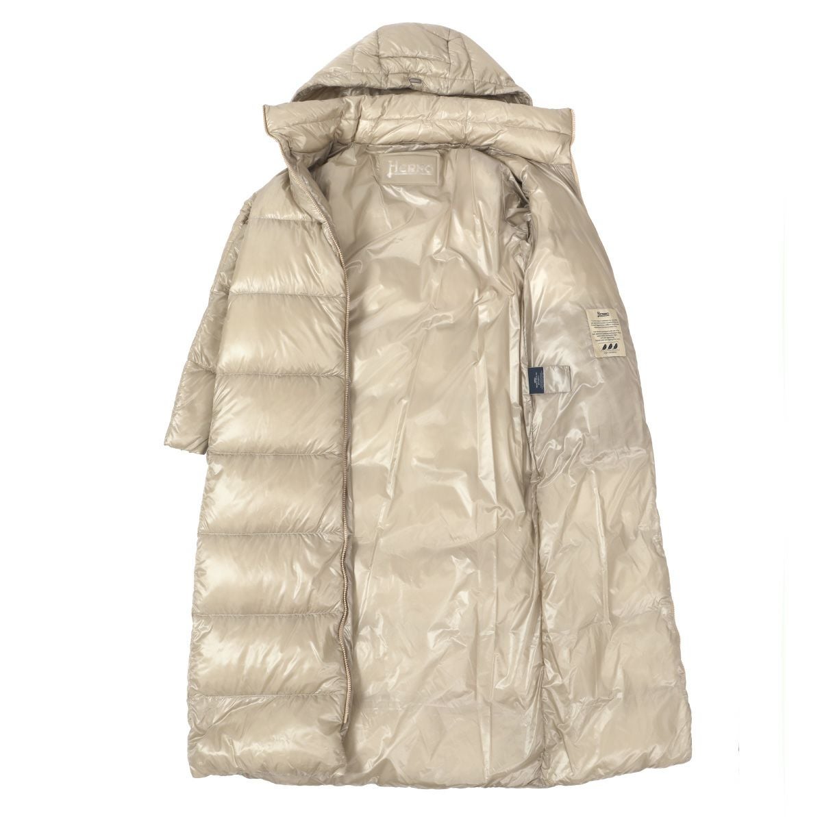 ヘルノ フード付 ダウンコート レディース