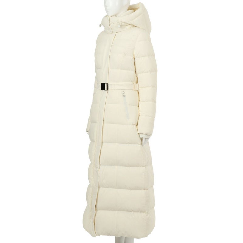 マッカージュ フード＆ベルト付 ダウンコート レディース