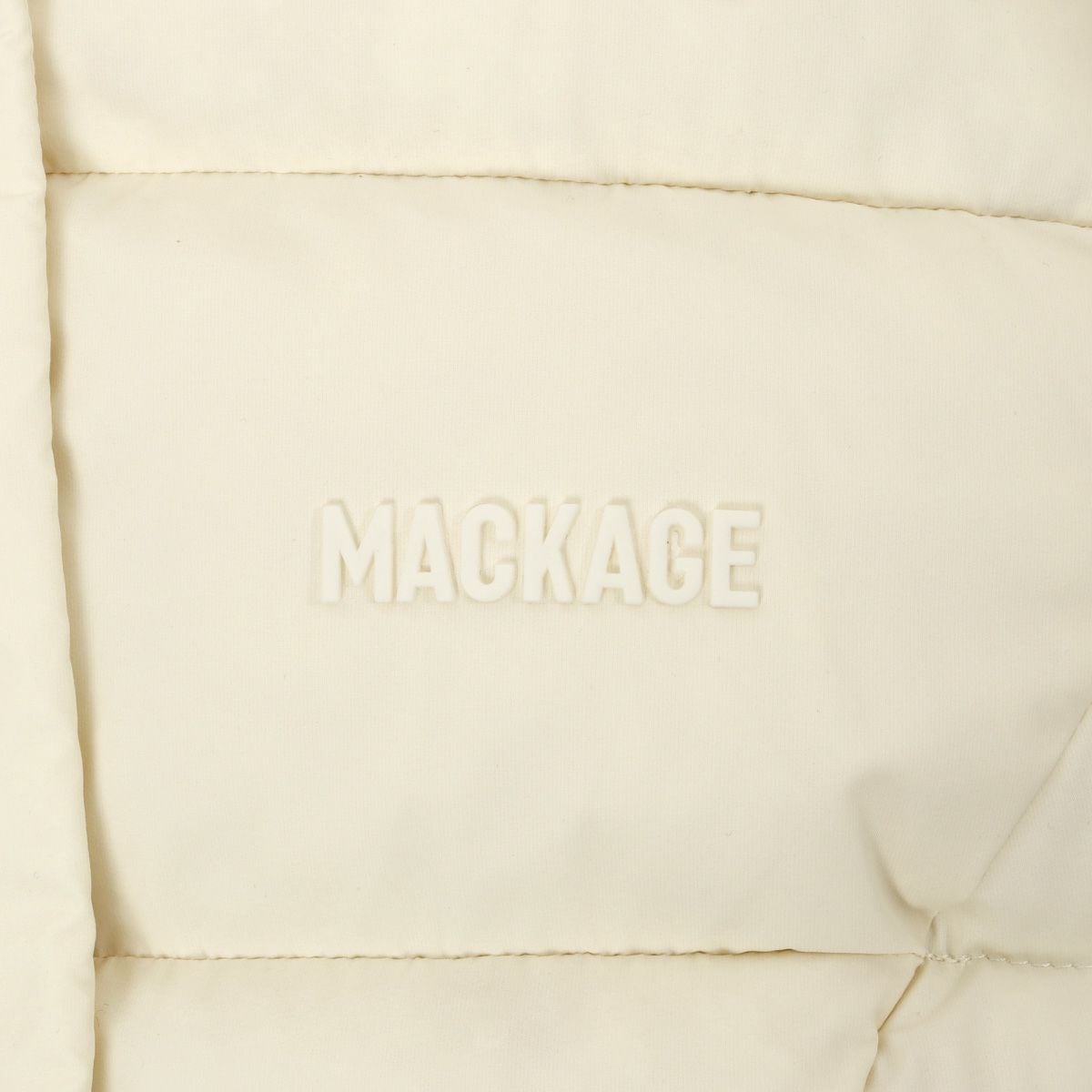 マッカージュ フード＆ベルト付 ダウンコート レディース