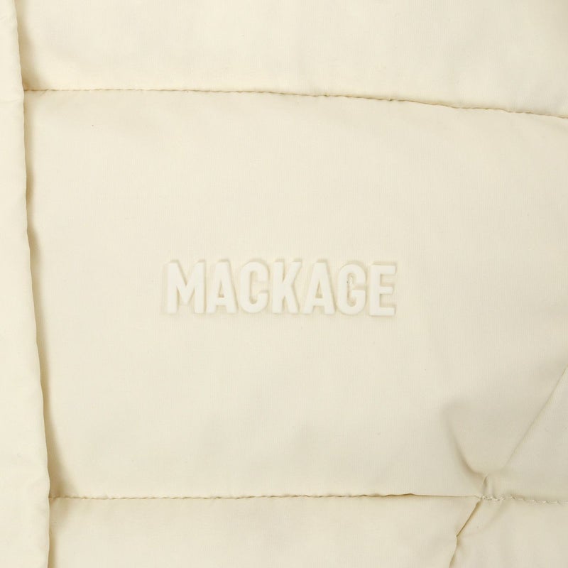 マッカージュ フード＆ベルト付 ダウンコート レディース
