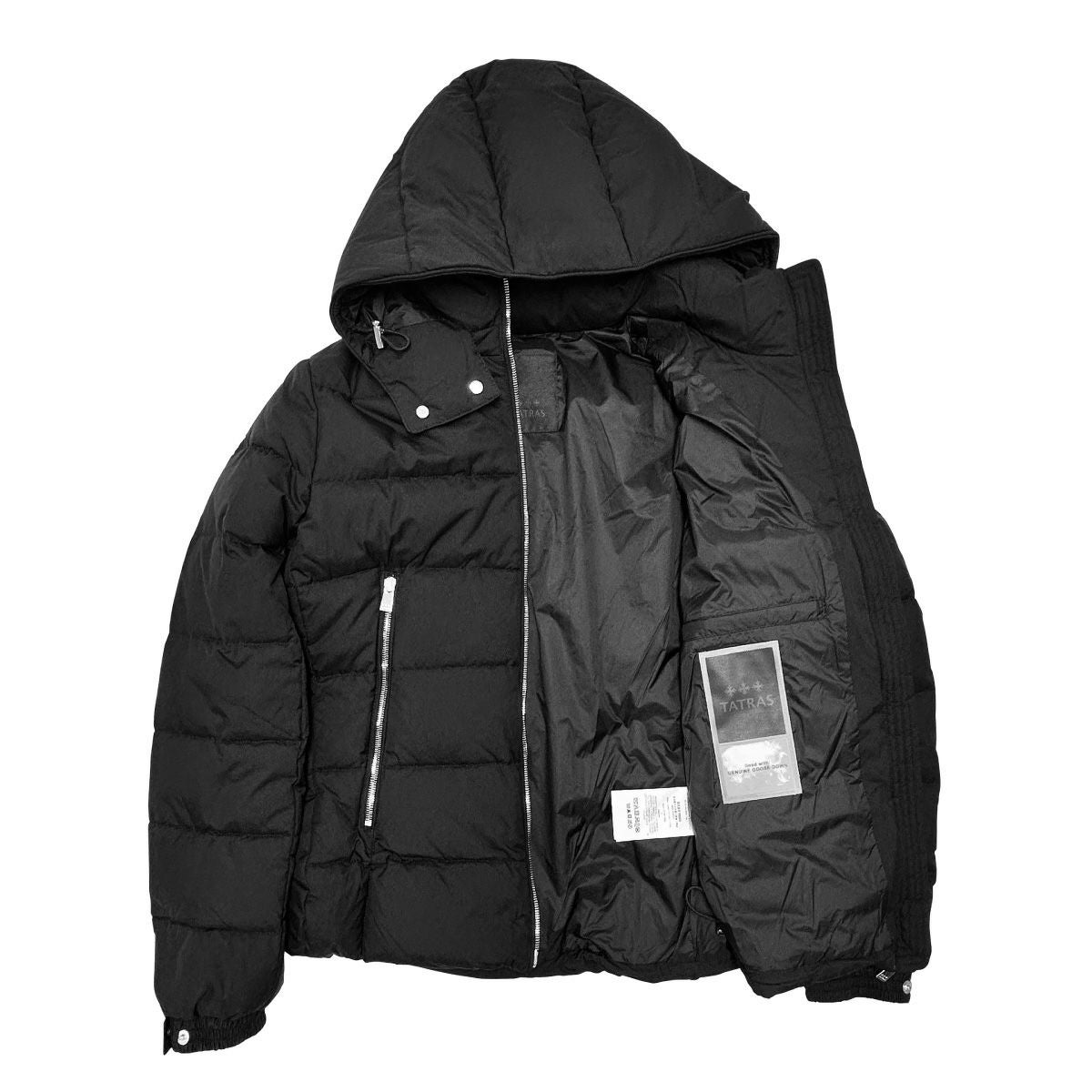 タトラス フード付 ダウンジャケット メンズ