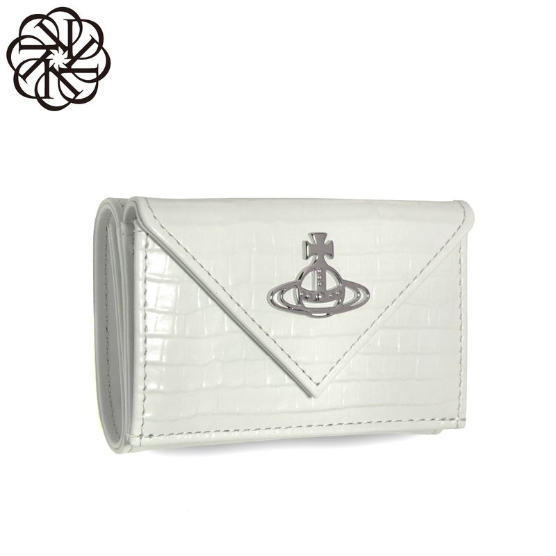 ヴィヴィアンウエストウッド ENVELOPE BILLFOLD 三つ折り財布 クロコ レディース