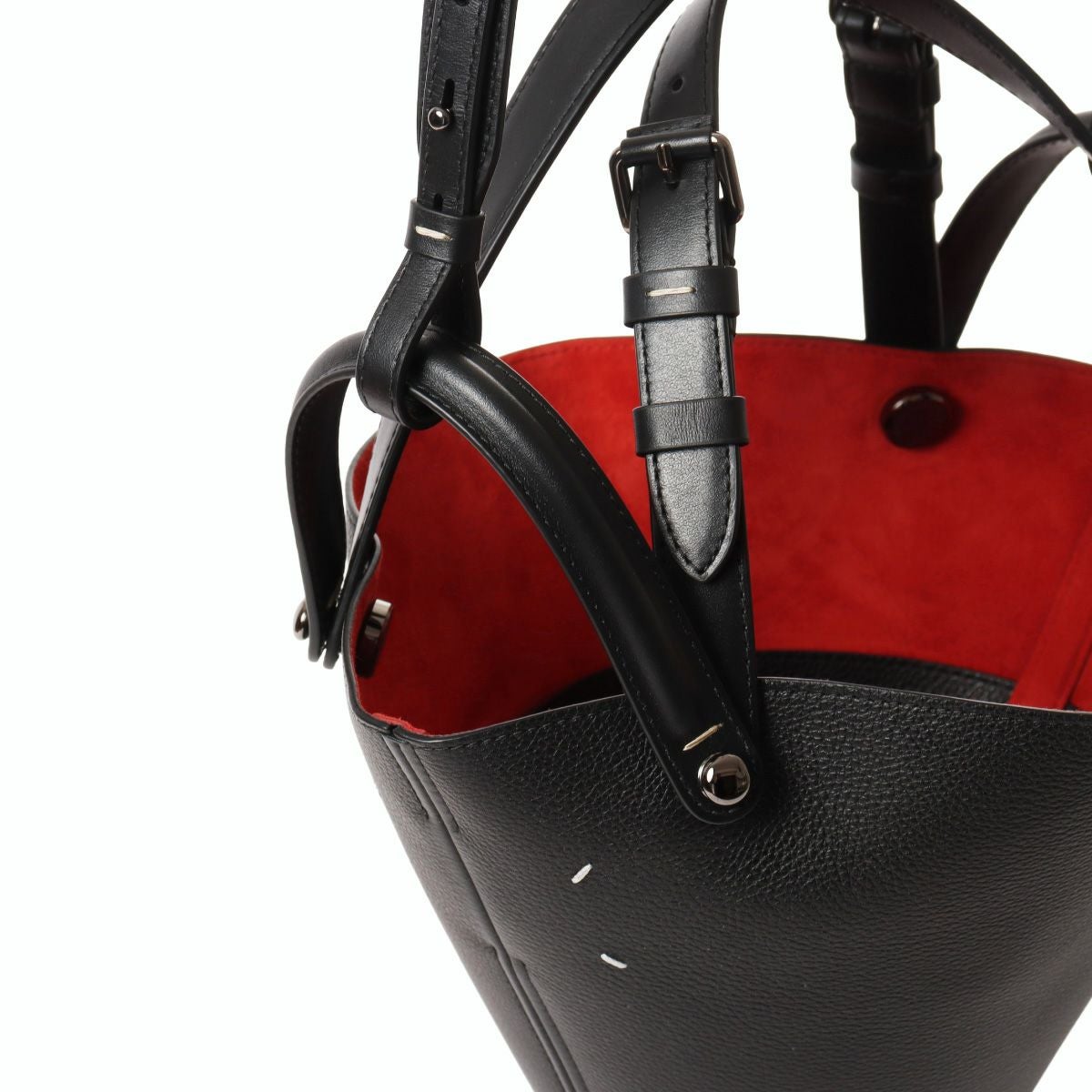 メゾンマルジェラ ショルダー付 ハンドバッグ スモール レディース