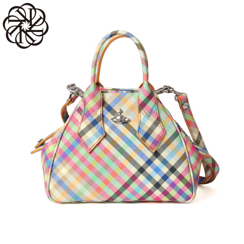 ヴィヴィアンウエストウッド ショルダー付 ハンドバッグ スモール レディース