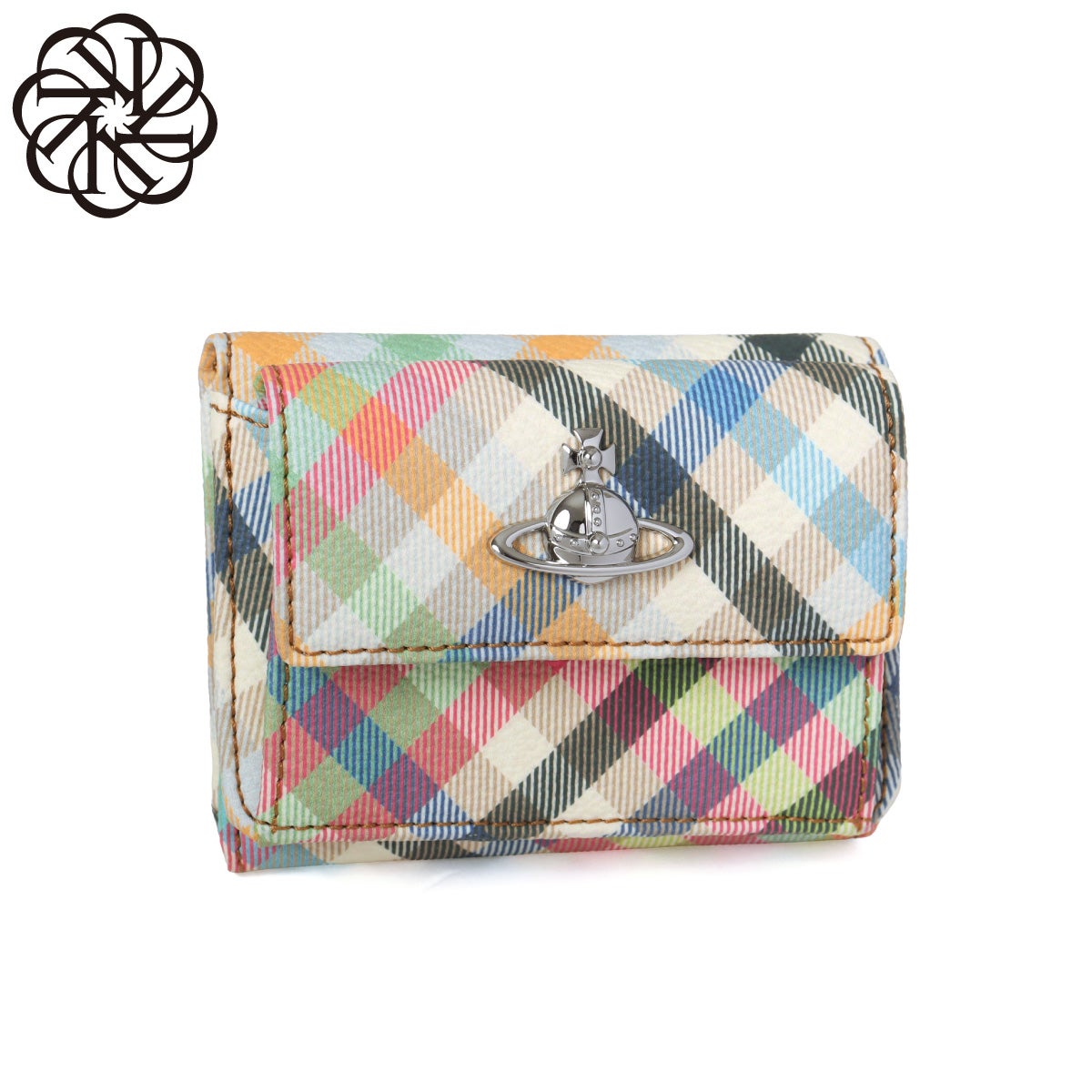 ヴィヴィアンウエストウッド SMALL FLAP PURSE 三つ折り財布 レディース