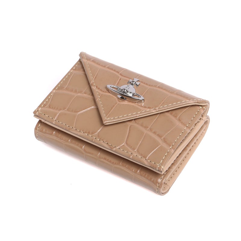 ヴィヴィアンウエストウッド ENVELOPE BILLFOLD 三つ折り財布 クロコ レディース