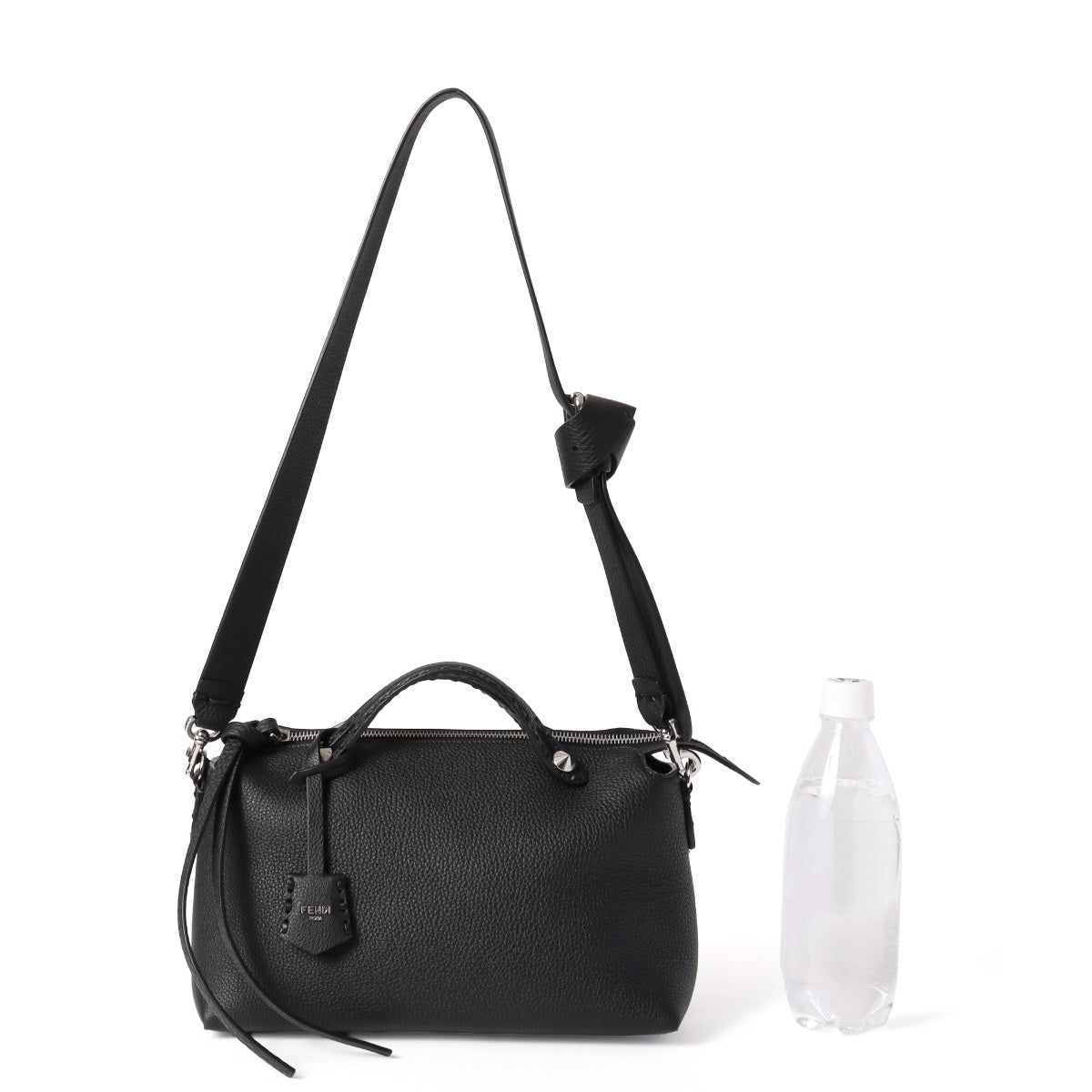 n*2様 Fendi ロゴ ハンドバッグ ブラック FENDI バッグ 8BL155 ASU2 F0GXN｜インポートショップDOUBLE（ドゥーブル）