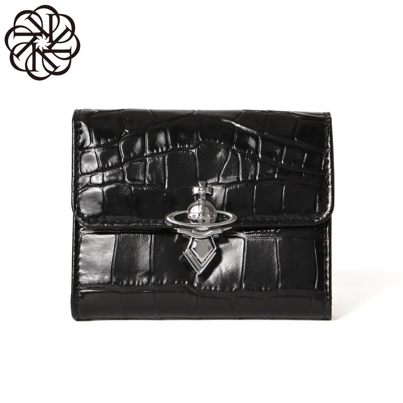 ヴィヴィアンウエストウッド ORB CLASP WALLET 三つ折り財布 レディース