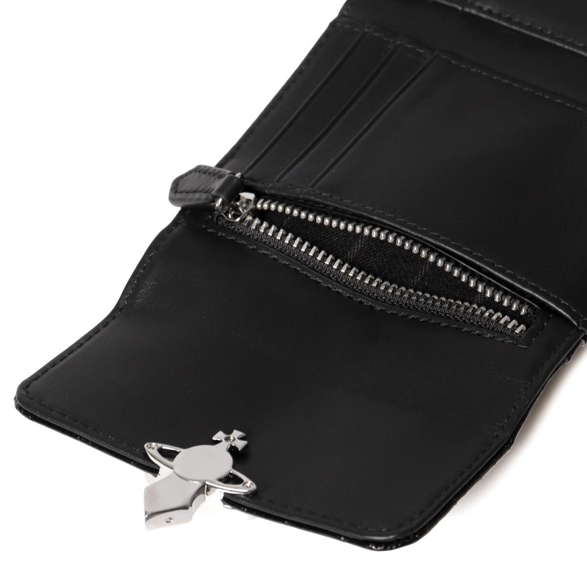 ヴィヴィアンウエストウッド ORB CLASP WALLET 三つ折り財布 レディース