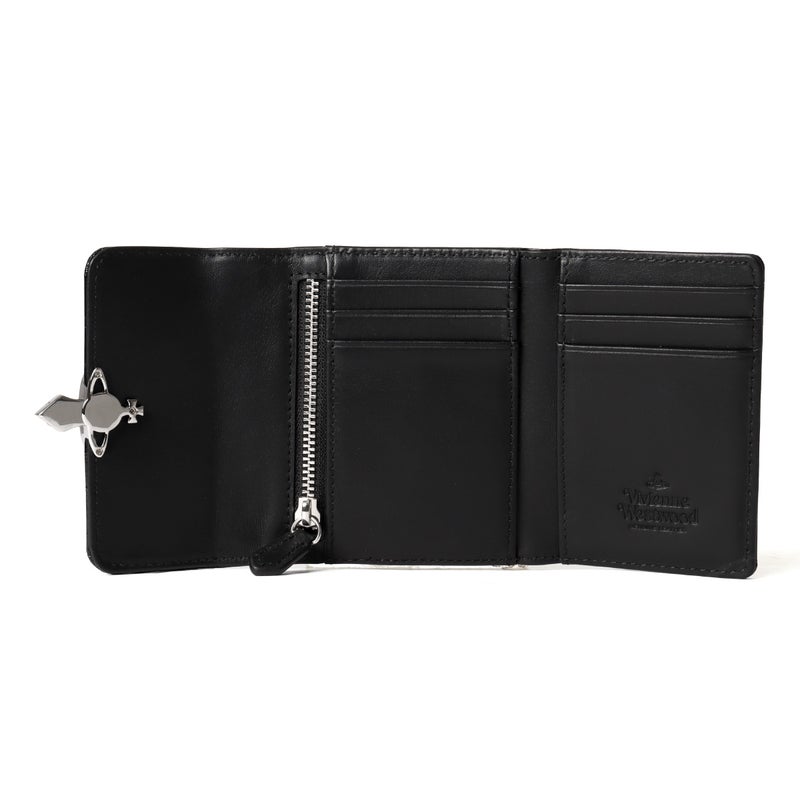 ヴィヴィアンウエストウッド ORB CLASP WALLET 三つ折り財布 レディース